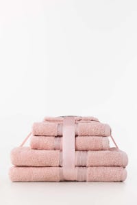 UAE -Salmon Combed 6 Pcs Towel Set