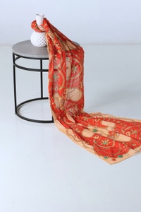 UAE -Printed Khadi Scarf SCF-43001