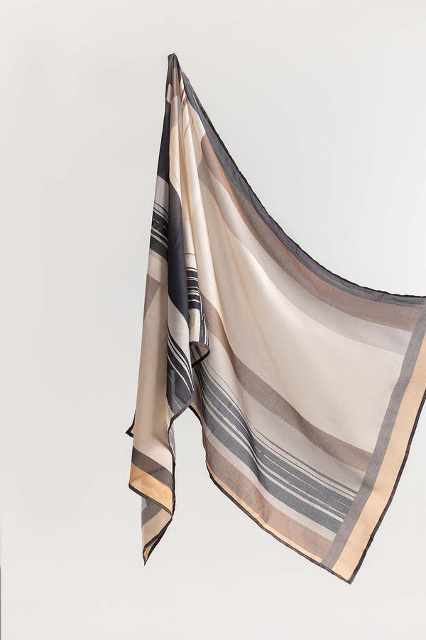 UAE-Printed Khadi Scarf SCF-43014