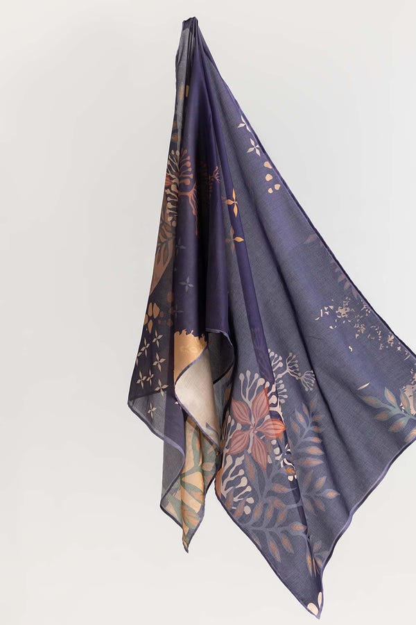UAE-Printed Khadi Scarf SCF-43018