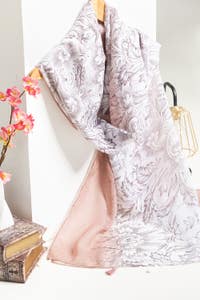 UAE-Slub Lawn Printed Scarf SCF-43055