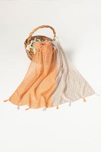UAE-Slub Lawn Printed Scarf SCF-43061