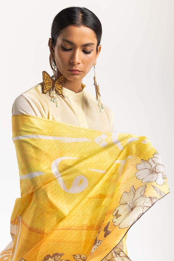 UAE -Printed Polyester Silk Scarf SCFI-23-02