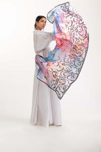UAE -Printed Polyester Silk Scarf SCFI-23-05