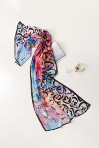 UAE -Printed Polyester Silk Scarf SCFI-23-05