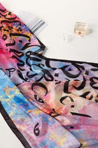UAE -Printed Polyester Silk Scarf SCFI-23-05