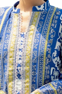 UAE -3 Piece Unstitched Printed Khaddar Suit SD-42135