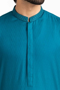 UAE -Sea Green Embroidered Kurta KR-EMB24-007