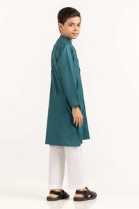 UAE -Sea Green Embroidered Kurta KR-KEMB22-014