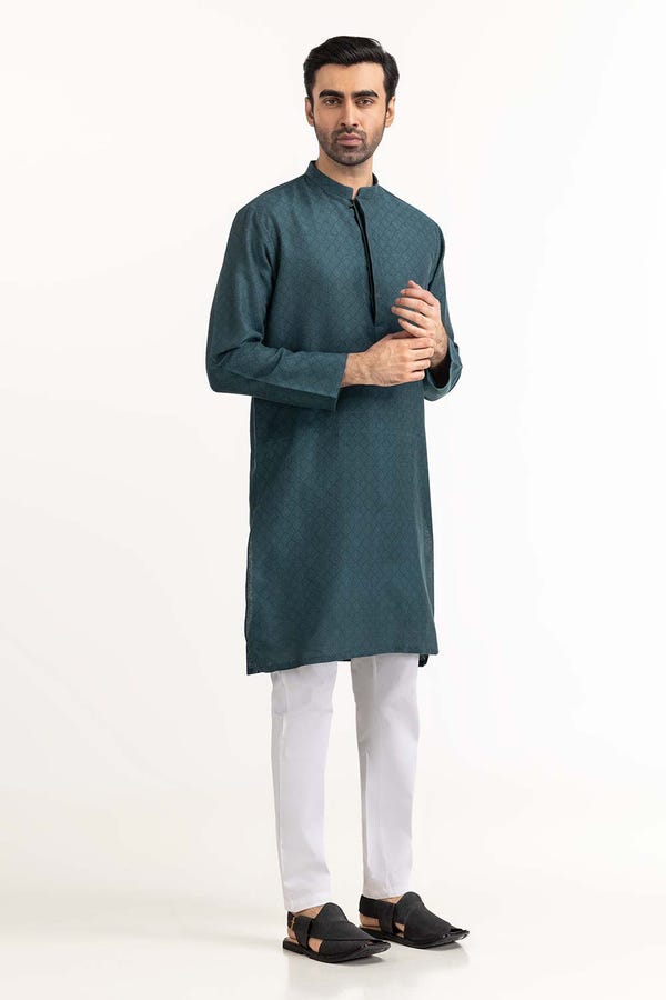 UAE -Sea Green Styling Kurta KR-STY23-003