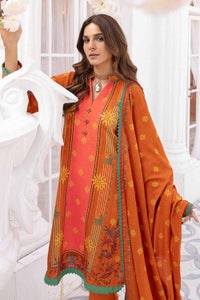 UAE -3PC Khaddar Digital Printed Unstitched Suit K-32020