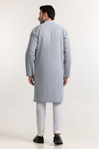 UAE -Serenity Blue Embroidered Kurta KR-EMB24-024