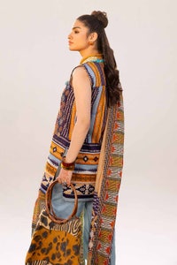 UAE -3PC Unstitched Printed Lawn Suit CL-42240