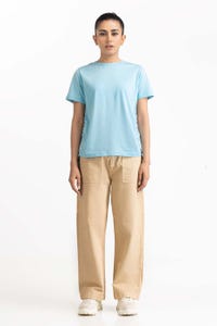 UAE -Sky Blue Knit T-Shirt 231-213-004 B