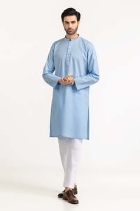 UAE -Sky Blue Styling Kurta KR-STY22-052