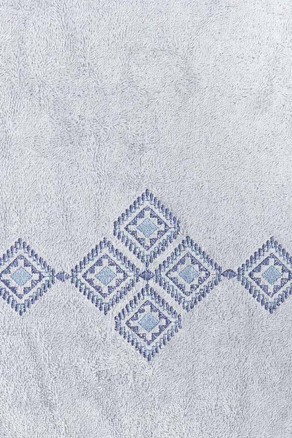 UAE -Sky 3 Pc Combed Embroidered Towel Set