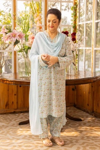 UAE -Printed Lawn Unstitched Shirt SL-42001