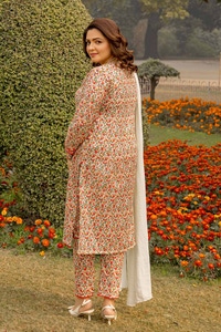 UAE -Printed Lawn Unstitched Shirt SL-42002