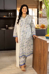 UAE -Printed Lawn Unstitched Shirt SL-42004