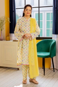 UAE -Printed Lawn Unstitched Shirt SL-42005