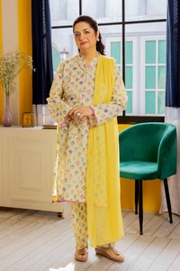 UAE -Printed Lawn Unstitched Shirt SL-42005