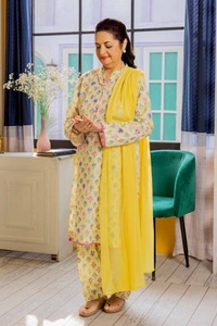 UAE -Printed Lawn Unstitched Shirt SL-42005