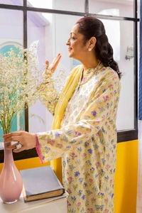 UAE -Printed Lawn Unstitched Shirt SL-42005