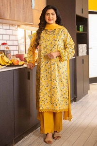 UAE -Printed Lawn Unstitched Shirt SL-42007