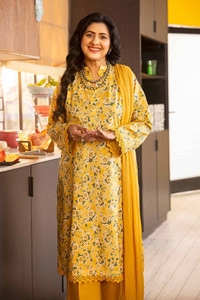 UAE -Printed Lawn Unstitched Shirt SL-42007