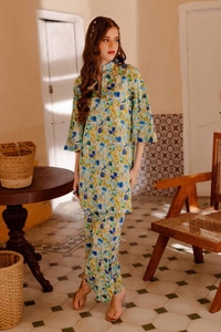 UAE -Printed Lawn Unstitched Shirt SL-42021