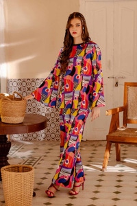 UAE -Printed Lawn Unstitched Shirt SL-42022
