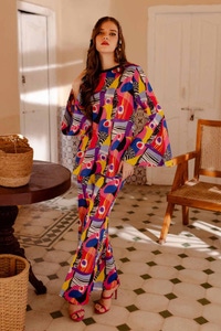 UAE -Printed Lawn Unstitched Shirt SL-42022
