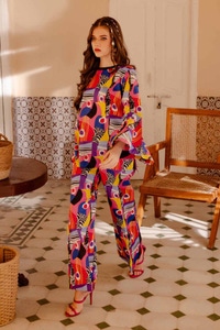 UAE -Printed Lawn Unstitched Shirt SL-42022
