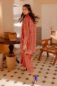 UAE -Printed Lawn Unstitched Shirt SL-42023