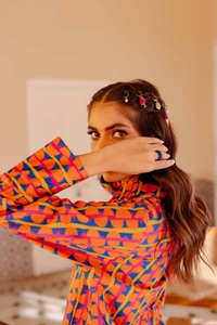 UAE -Printed Lawn Unstitched Shirt SL-42023