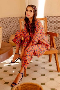 UAE -Printed Lawn Unstitched Shirt SL-42023