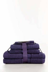 UAE -Stone Combed 6 Pcs Towel Set