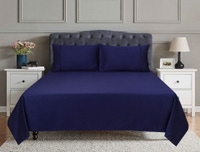 UAE -Deep Blue T-200 Bed Sheet Set