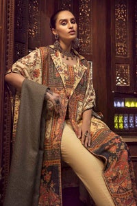 UAE -3PC Pashmina Shawl Unstitched Suit AP-22013