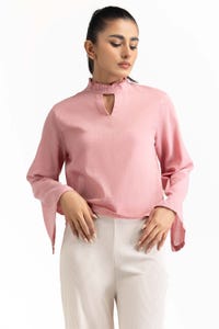 UAE -Tea Pink Blended Top 231-217-031