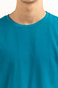 UAE -Teal Basic Tee TS-CNPK23-059
