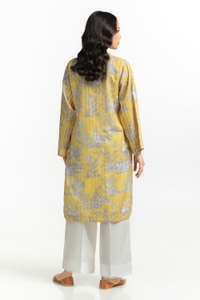 UAE-Texture Dobby Printed Shirt IPS-44518