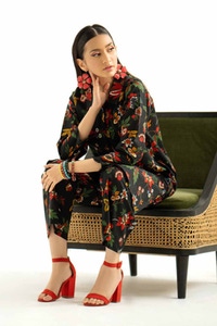 UAE -2PC Printed Unstitched Lawn Suit TL-42003
