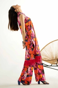 UAE -2PC Printed Unstitched Lawn Suit TL-42016