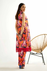 UAE -2PC Printed Unstitched Lawn Suit TL-42016