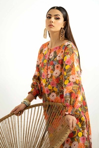 UAE -2PC Printed Unstitched Lawn Suit TL-42027