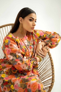 UAE -2PC Printed Unstitched Lawn Suit TL-42027