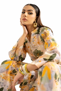UAE -2PC Printed Unstitched Lawn Suit TL-42028