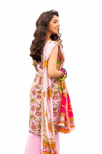 UAE -2PC Unstitched Printed Lawn Suit TL-42029
