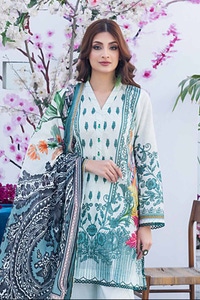UAE -2PC Printed Unstitched Lawn Suit TL-42032
